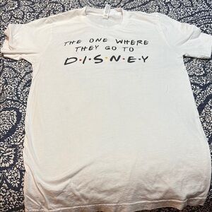 White Disney Graphic T-Shirt
